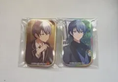 青柳冬弥スクエア缶バッジバレンタイン - メルカリ