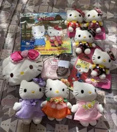 ハローキティ ぬいぐるみ マスコット グッツ まとめ売り
