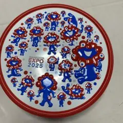 EXPO 2025 スチール製空き缶 直径25cm