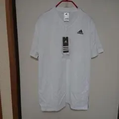 adidas CLIMALITE ホワイト Tシャツ L