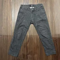 rin project リンプロジェクト ストレッチ クロップド パンツ M