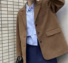 スエードジャケット テーラードジャケット