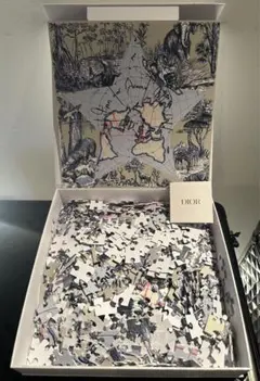 Dior ジグソーパズル 1,000-Piece Puzzle 30 Montaigne Blue Deer | DIOR