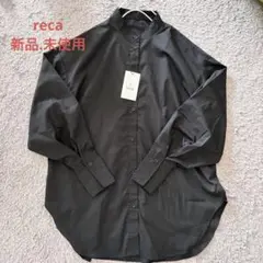 【新品.未使用】reca長袖シャツ ブラウス　バルーン袖 オーバーサイズ