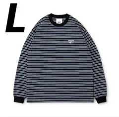 REEBOK everyone CLASSIC BORDER TEE 黒 L