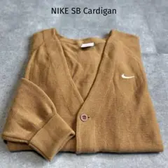 【美品】 ナイキ NIKE SB カーディガン S キャメルブラウン ストリート