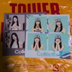 ITZY collector 初回限定B盤 4cut トレカ リア