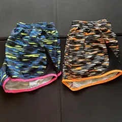 Nike カラフル ランニングショーツ 2点セット
