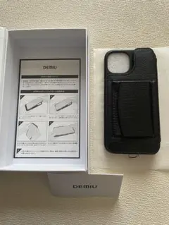 【新品未使用】DEMIU iPhone14Pro ケース&ストラップセット iPhone14Proスマートフォンケース