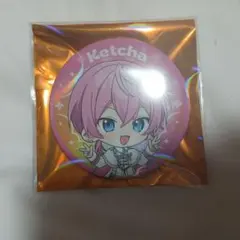 すとふぇす2026　AMPTAKxCOLORS　けちゃ　缶バッチ