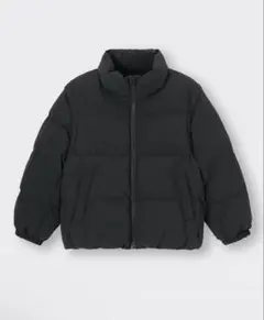 GU ヒートパデッド2WAYブルゾン 140 ブラック