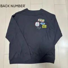 BACK NUMBER グレー スウェット M