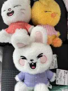 StrayKids SKZOOふわふわボアパジャマぬいぐるみ 3種