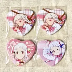 ラブライブスーパースター Liella! 嵐千砂都 ハート缶バッジ