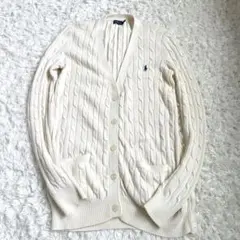 ラルフローレン ケーブルニット カーディガン