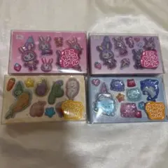 ミニチュルシール4個セット