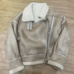 dazzlin ボアショートコンパクトブルゾン