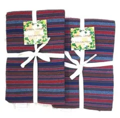 インド製 綿100％メキシカンドビー生地　COL.③　2枚セット