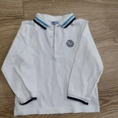 Jacadi ホワイト ポロシャツ 長袖