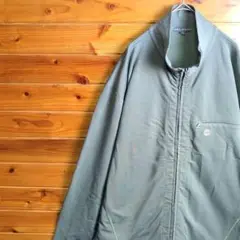 ISLAND　IS　ブルゾン　カーキ　深緑　3Ⅼ　XXL　2XL　ジップアップ
