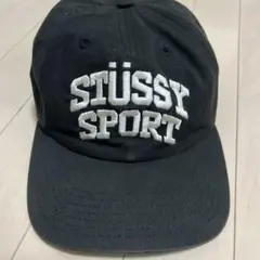 STÜSSY SPORT ブラックキャップ
