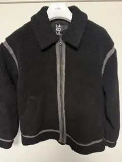 ボアジャケット 黒