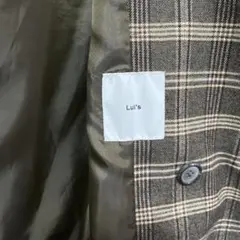 Lui's ハイクオリティメルトンチェスターコート　ロング　オーバーコート