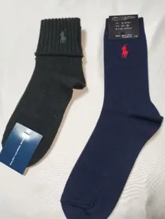 ポロ ラル フローレン ソックス 靴下 22-24cm 24-26cm