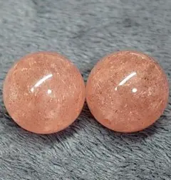 B305　セール商品　モスコバイトインクォーツ　14ミリ