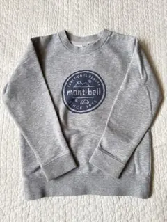 【BOUさま専用】　mont-bell モンベル　トレーナー　グレー　130