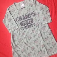 power to the people フラワープリント トレーナー ロング