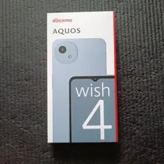 docomo AQUOS wish 4 ブルー