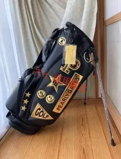 美品✨パーリーゲイツ カートバック　ボールポーチ✨ブラック　原英莉花モデル 美品✨パーリーゲイツ カートバック ボールポーチ✨ブラック 原