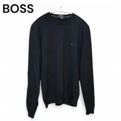 【美品】ヒューゴボス　HUGOBOSS 長袖　ニットセーター　ウール１００％