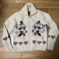 WEIRDO（ウィアード）WOLFESS COWICHAN カウチンセーター