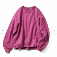 ピンク オーバーサイズ スウェット✳︎4L