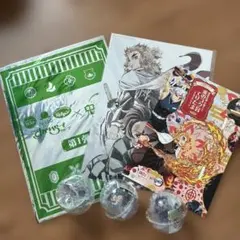 鬼滅の刃 まとめ売り クリアファイルA4カードアクリルキーホルダー