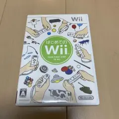 はじめてのwii
