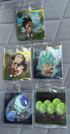 ドラゴンボール超戦士シールウエハース　レアノーマルセット