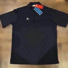 新品ルコックスポルティフ（le coq sportif）ジップポロシャツ 4L