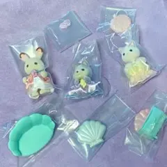 シルバニアファミリー赤ちゃん家具コレクション ゆめいろマーメイド 3種セット