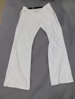 アディダス adidas ホワイト ゴルフパンツ CLIMACOOL