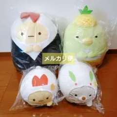 すみっコぐらし　BIGぬいぐるみ　えびふらいのしっぽ　ねこ　ペンギン　まとめ売り