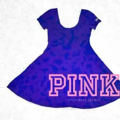Victoria's Secret PINK 半袖ミニ丈ワンピース 海外ガールのサムネイル