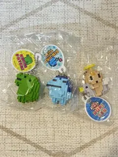 たまごっち　ドットフィギュアチャーム　くりてん　くちぱっち　ぎんじろっち