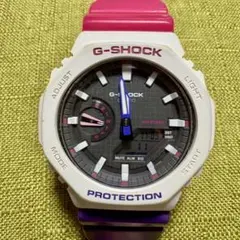 極美品】G-SHOCK GA-2100-7A7JF 白 男女兼用 箱タグ付 - メルカリ
