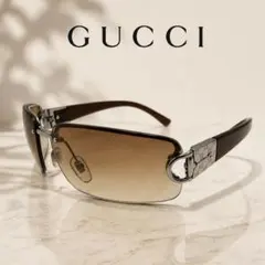 00s Gucci archive サングラス　y2k ベッコウ GUCCI sunglasses archive y2k ベッコウ ケース付 - メルカリ