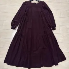 ナノユニバース￼ ワンピース　サイズ36 コーデュロイ