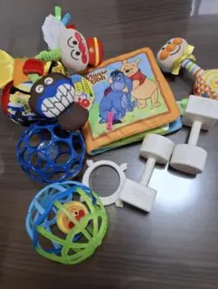 オーボール　布絵本　ラトル　お米のおもちゃ　アンパンマン　知育玩具セット