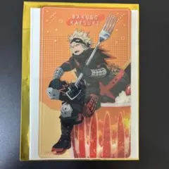 爆豪勝己 雄英高校オープンスクール トレーディングクリアカード